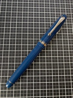 Pilot Custom74 Metallic Blue Fountain Pen M Nib Genuine Authentic Edition