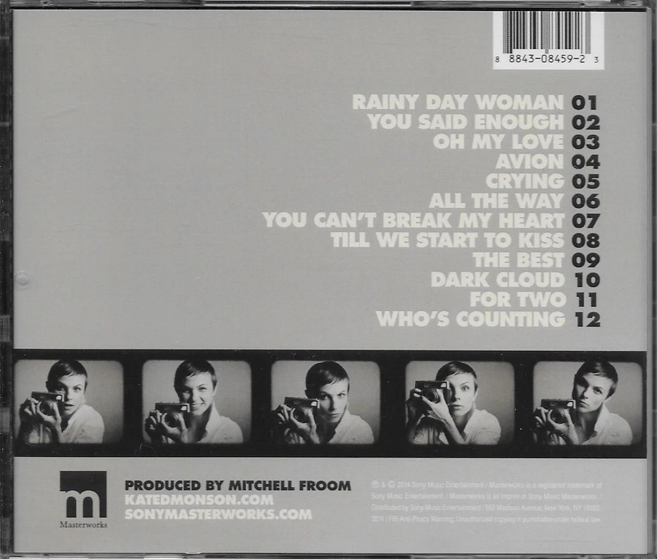 Kat Edmonson The Big Picture CD Masterworks Records 2014 NM Condition - Imagem 2 de 3