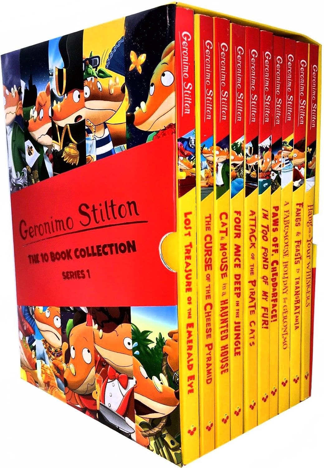 Sweet Cherry Publishing Silver/Red/Dark Geronimo Stilton Collection 10 Books (Series 1) Box Set - Ages 5-7 - Paperback - Image 2