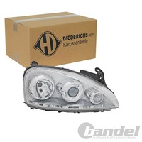Diederichs Halogen Scheinwerfer Rechts Passend FüR Opel Combo Corsa | 1813280