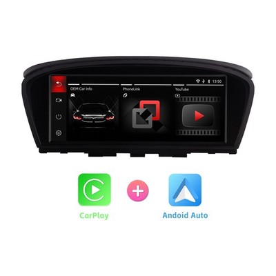 CarPlay AHD für BMW E60/E61/E90/E91/E92/E93 SWC Android Auto Bildschirm AirPlay
