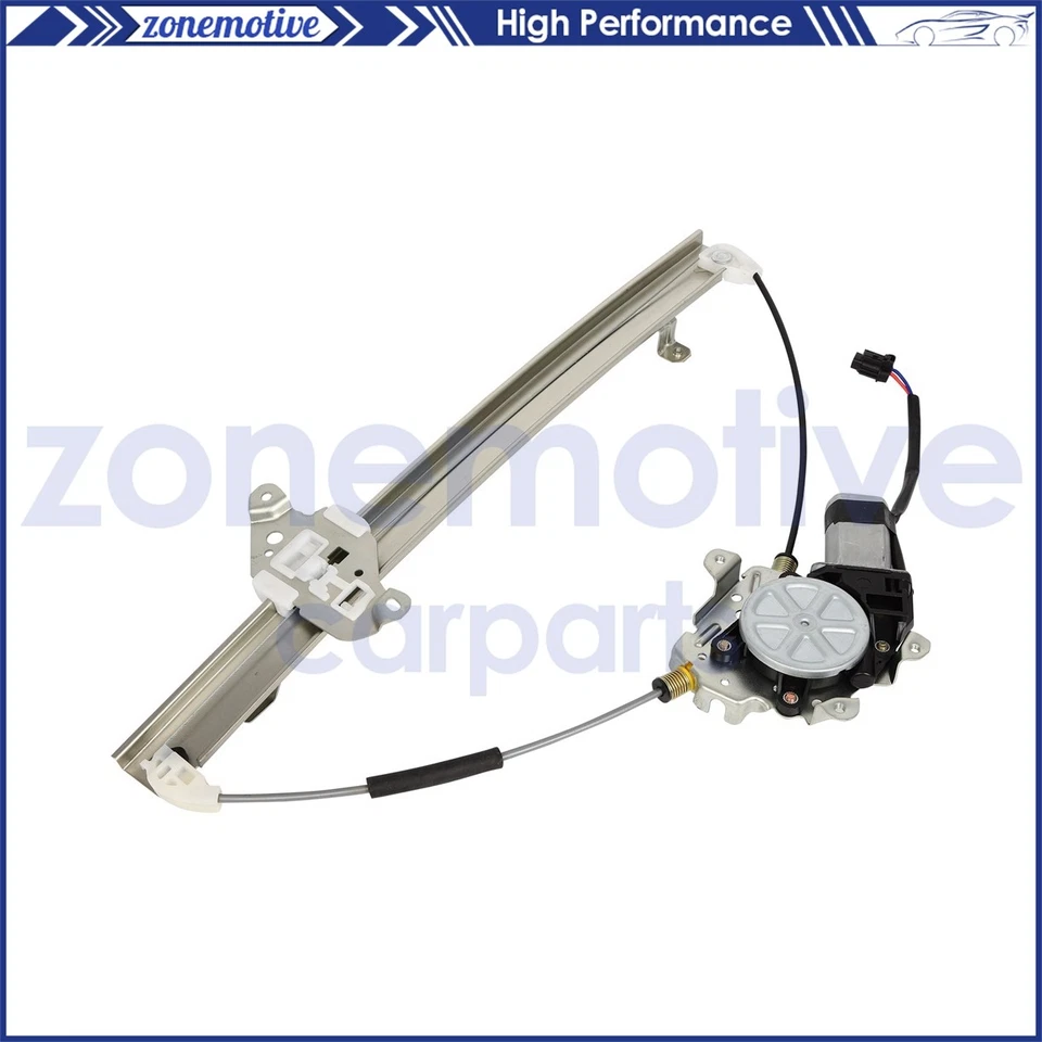 For Lincoln Continental 1995-02 Front Driver/LH Side Window Regulator w/ Motor - Image 3 of 4