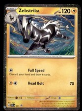 Zebstrika (Cosmos Holo) 201 Holo Rare Scarlet & Violet Promo Pokemon Near Mint