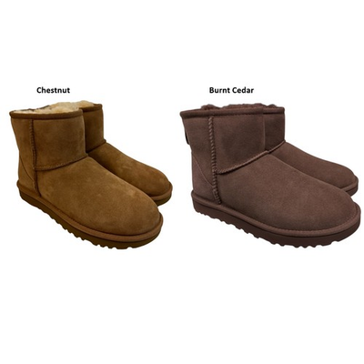 #ad #ad UGG Women#x27;s Classic Mini II Sheepskin Ankle Fur Lined Boot $119.99