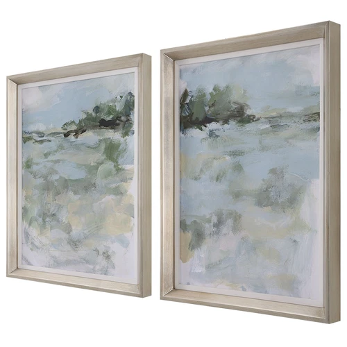 Uttermost Far Away View Framed Prints Set/2 - Picture 3 of 5