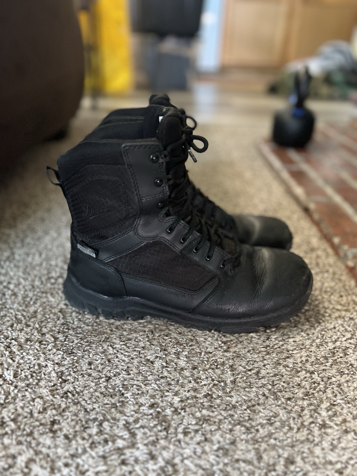 's 8" Leather Lookout Ems Tactical Law Enforcement Boots Siz