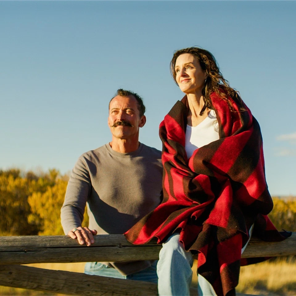 Arcturus Backwoods Wool Blanket - Red Buffalo Plaid | 4.5 lbs (64" x 88") - Image 4 of 4