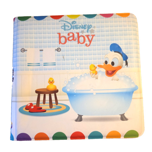 Disney Baby Bath Time Book Soft Spongy Lightweight
