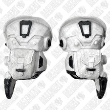 Mezco One:12 Krig: Pale Driver - White Shoulder Armor 1:12 Scale Fodder