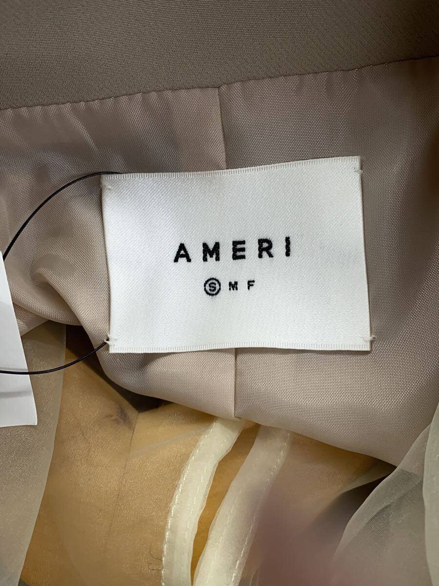 Ameri 2022Ss Long Vest Set Sheer/S/Polyester/Beg/… - image 3