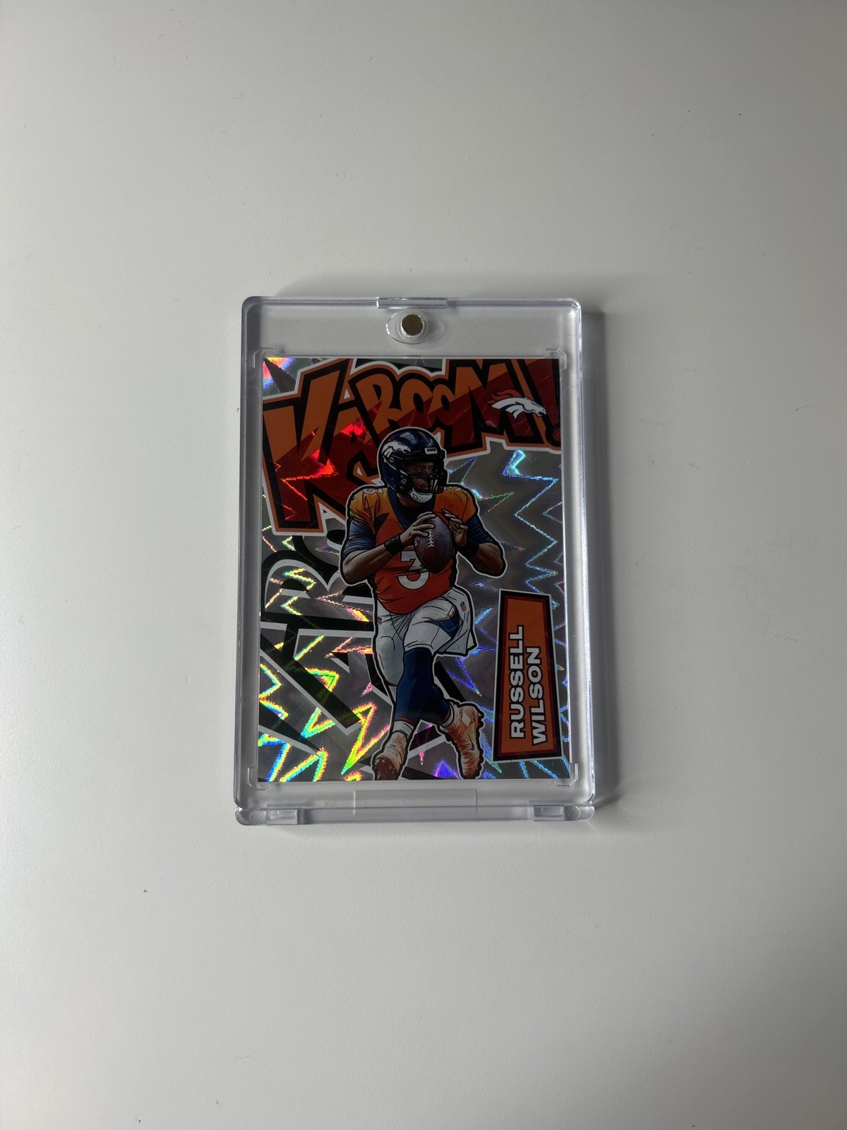 2022 Panini Absolute Russell Wilson Kaboom! Vertical Case Hit! 🔥 