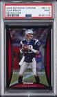 2008 BOWMAN CHROME REFRACTOR #BC112 TOM BRADY PSA 9