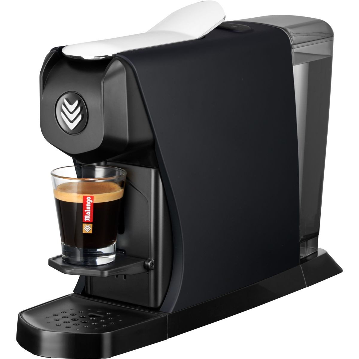 Machine Malongo EOH noir mat cafetière premium avec extraction haute pression