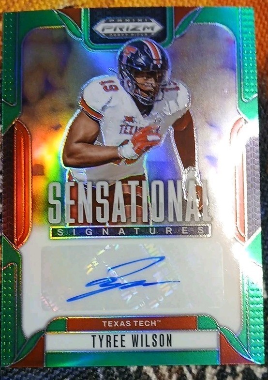 2025 Panini Prizm Draft Picks - Sensational Signatures Tyree Wilson #SS-TYW...
