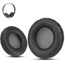 Headphones Pads Replacement 75mm for Audio Technica ATH S200BT Headphones, He...