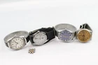 Assorted Vintage Mechanical Watches Rotary Seiko 5 Hanowa Fortis Working x 4