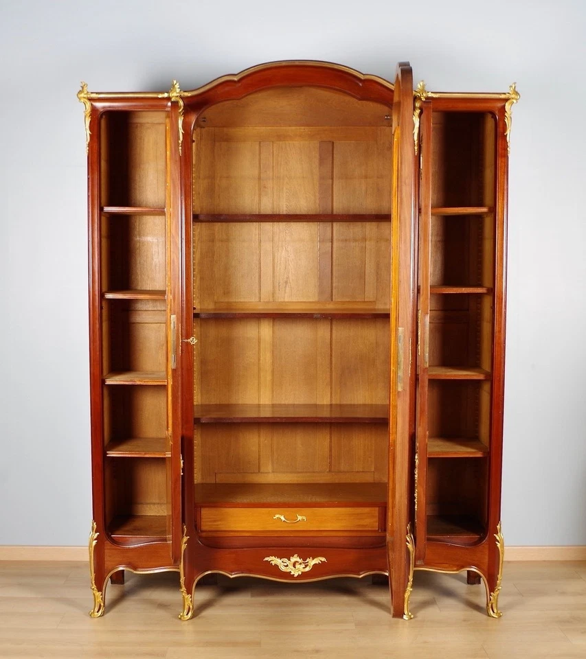 Librería estilo Luis XV firmada Rinck Foto 2 de 4