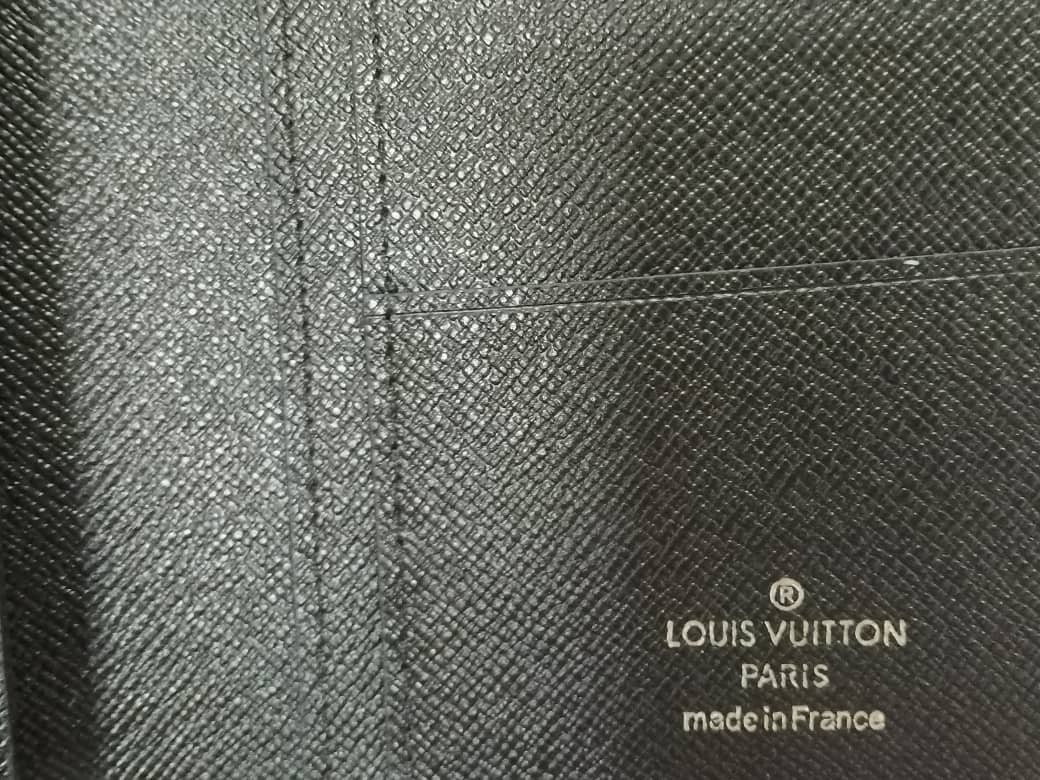 Louis Vuitton Monogram Eclipse Brazza Canvas Long… - image 6