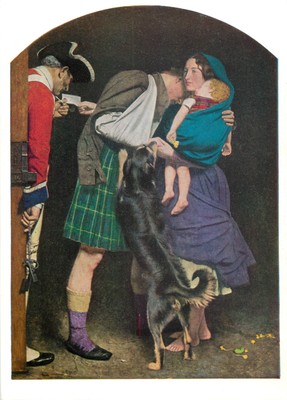 c16380 John Everett Millais The Order of Release Kunst Gemälde Postkarte