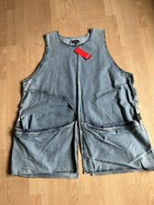 LA BASS WUNDERSCHÖNE JEANS TUNIKA GR.S OVERSIZED BLAU NEU LAGENLOOK
