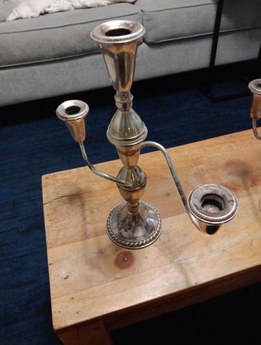 Raimond Silver MFG CO 4 Sterling Silver Candelabras See Description & Pictures - Picture 3 of 14