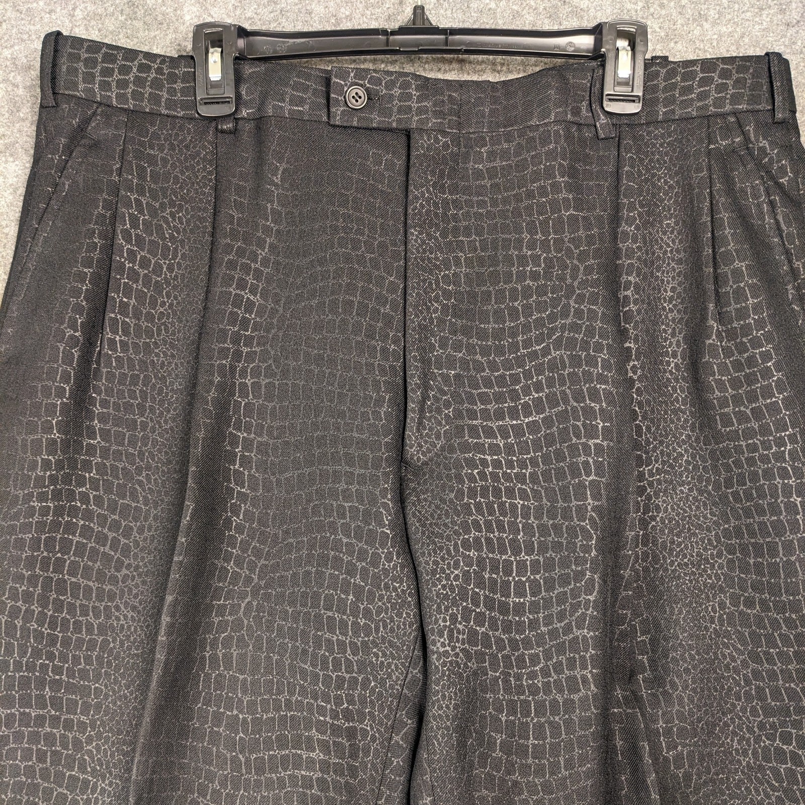 John Raphael Millennium Crocodile Pattern men bla… - image 11