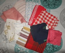 11 alte Vintage Tischdecken