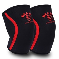 Neoprene Compression Knee Sleeves 7MM Support for Squats, Gym Strenght Traini...