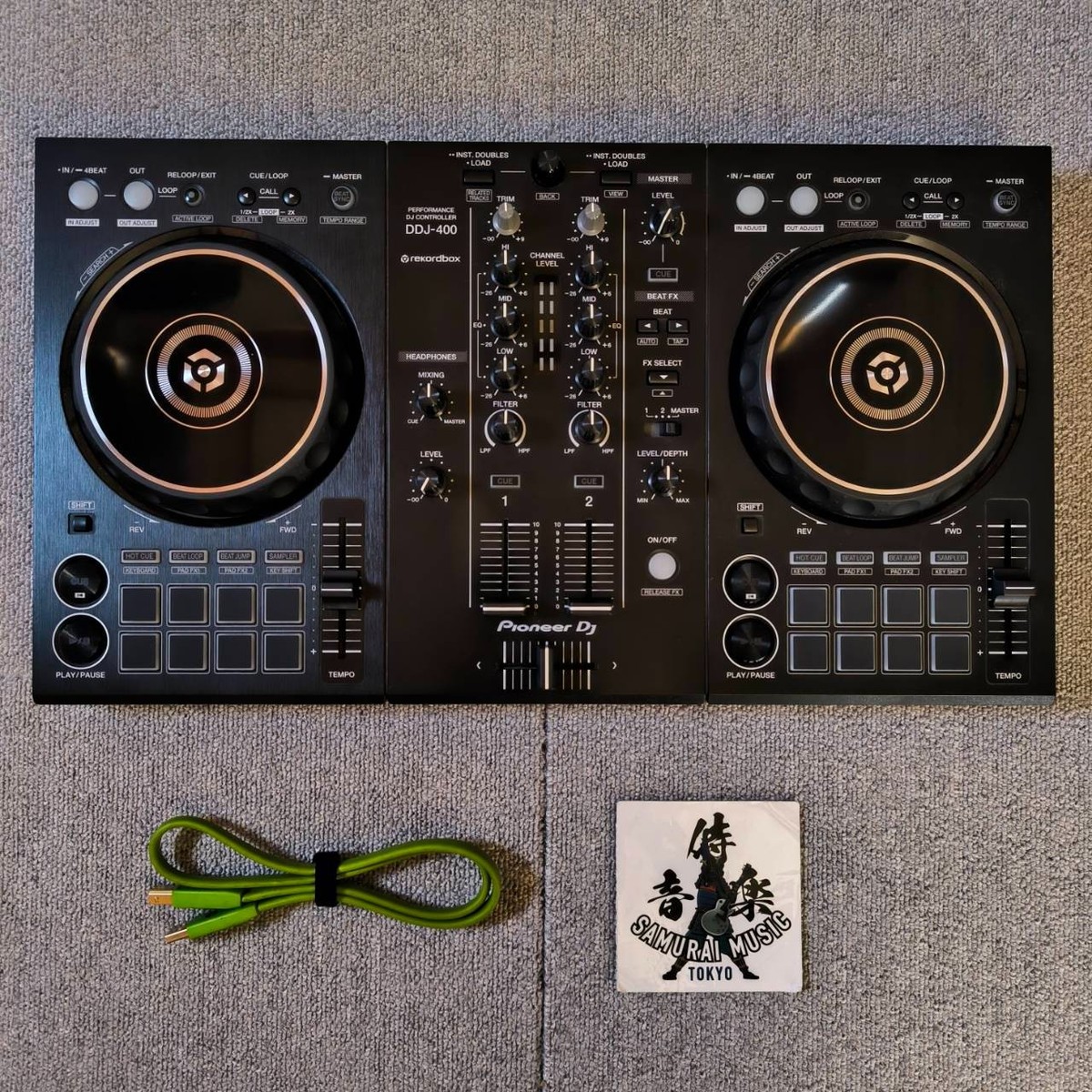 Pioneer DJ DDJ-400 DDJ400 2-Channel 2ch DJ Controller W/USB