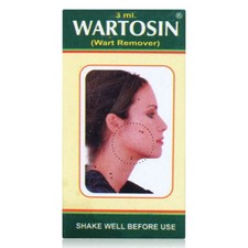 Wartosin 3ml Herbal Lotion for Skin Marks Spots Elevated Skin Tags Removal Care