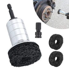 Brake Disc Hub Rust Resurfacing Remover Kit Wheel Stud Cleaner Grinding Tool Set