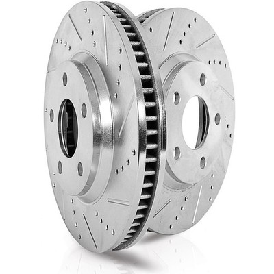 JBR1545XPR Powerstop Brake Discs 2-Wheel Set Front for Suzuki Kizashi 2010-2013