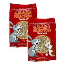 Peters Rabbit & Guinea Pig Grain Selection 4Kg x2