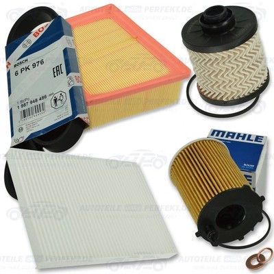 Inspektionskit Filter Satz Paket XXL (P) Ford B-MAX Fiesta EcoSport 1,5TDCi ab