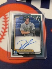 2024 Bowman - Chrome Prospect Autographs Daniel Susac #CPA-DS (AU, RC)