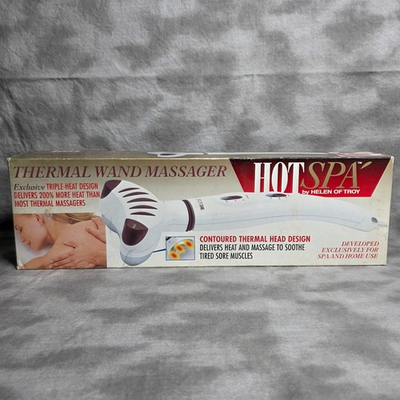 #ad Helen of Troy Hot Spa THERMAL WAND MASSAGER #61752 Vintage 1998 NEW $63.99