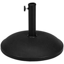 Image of Parasol Base Heavy Duty Concrete Patio Umbrella Stand with Adjustable Knob 25 kg