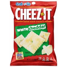 3x Cheez-It White Cheddar Baked Snack Cracker...