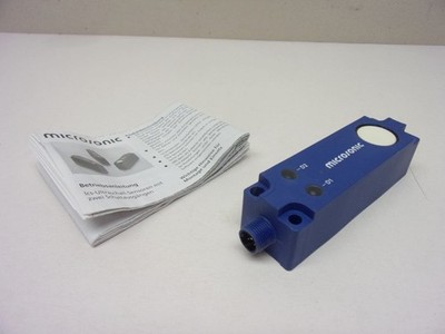 Microsonic Ics-130/DD/QP ultrasonic sensor