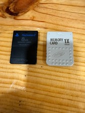 PlayStation PS2 Memory Cards Lot of 2 