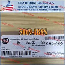 1PC New Sealed AB 5069-IB8S/A Safety Input Module US Free Ship 5069 IB8S ser A