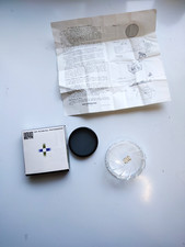 Vintage HOYA 55mm PL Polarizing Photo Camera Lens Filter with Case And Box