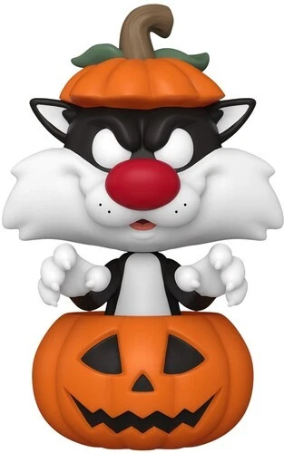 Funko POP! Animation: Looney Tunes Halloween - Sylvester with Pumpkin [Used Very