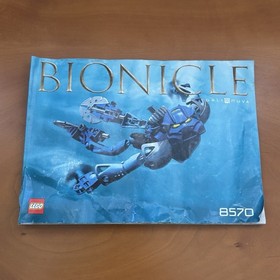 LEGO BIONICLE TOA NUVA - GALI NUVA - 8570 - COMPLETE MANUAL + BOX