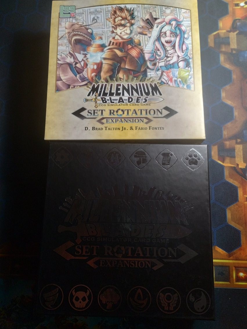 Millennium Blades Set Rotation Expansion with extra mini expanions