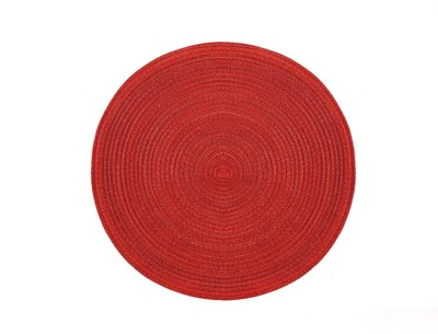 Tischset SAMBA granat D 38 cm rot