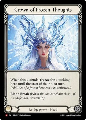 FAB   Crown of Frozen Thoughts  - Compendium of Rathe Card # 227