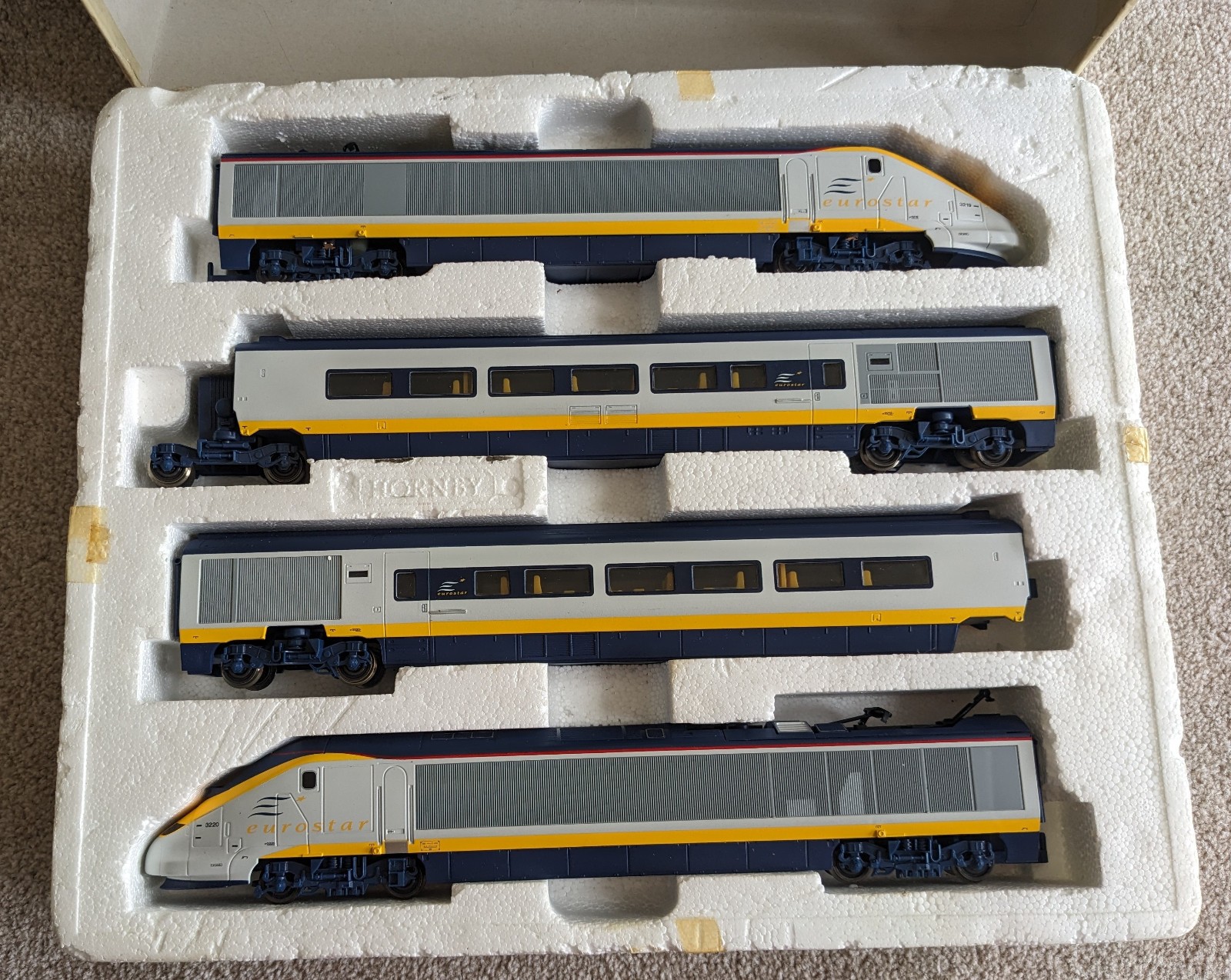 HORNBY ユーロースター (R3215、R4580；OOゲージ）セット Hornby Railways Collector Guide - Model Year - Eurostar Set - 1997