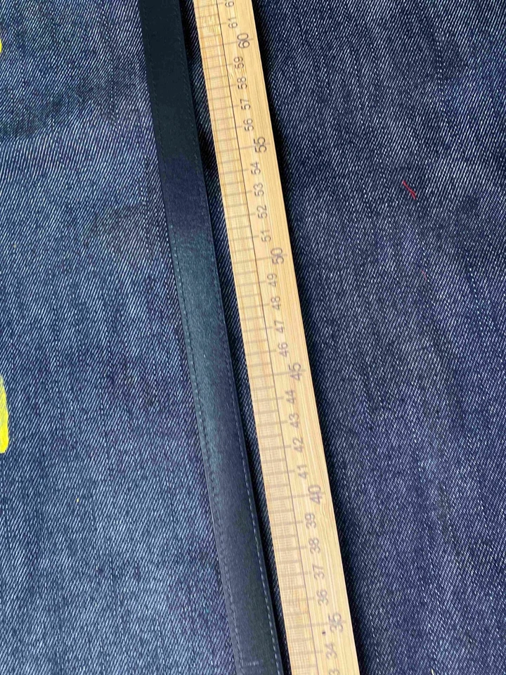 Cinto de couro reversível marrom-preto Ralph Lauren fivela polo dourada - Imagem 3 de 4