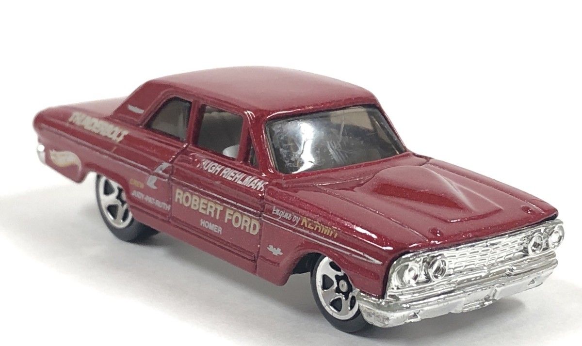 Hot Wheels 2002 Ford Thunderbolt Red HW Collector #142
